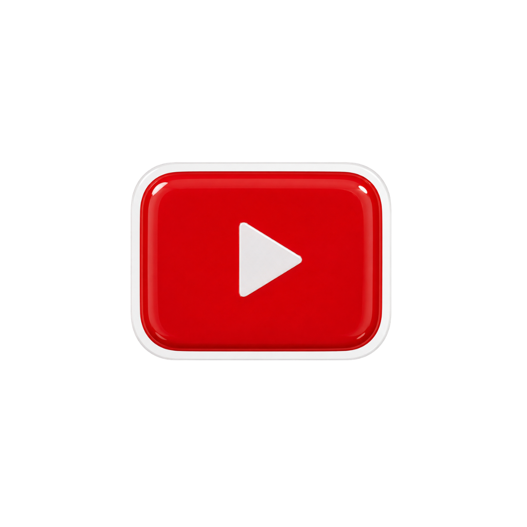 YouTube Logo Ambush Vinyl Sticker | Moto Sticker BD