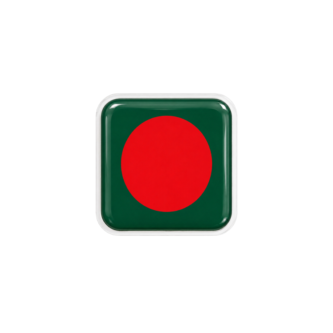 Bangladesh Flag Ambush Vinyl Sticker | Moto Sticker BD