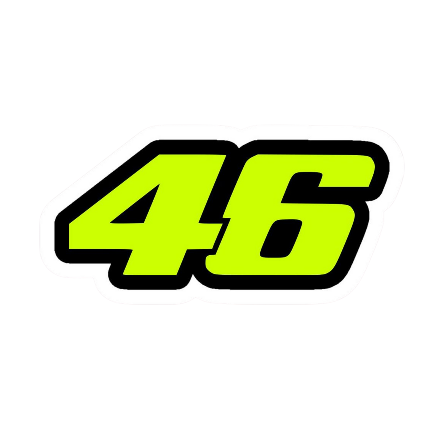 46 The Doctor V2 Vinyl Sticker | Moto Sticker BD