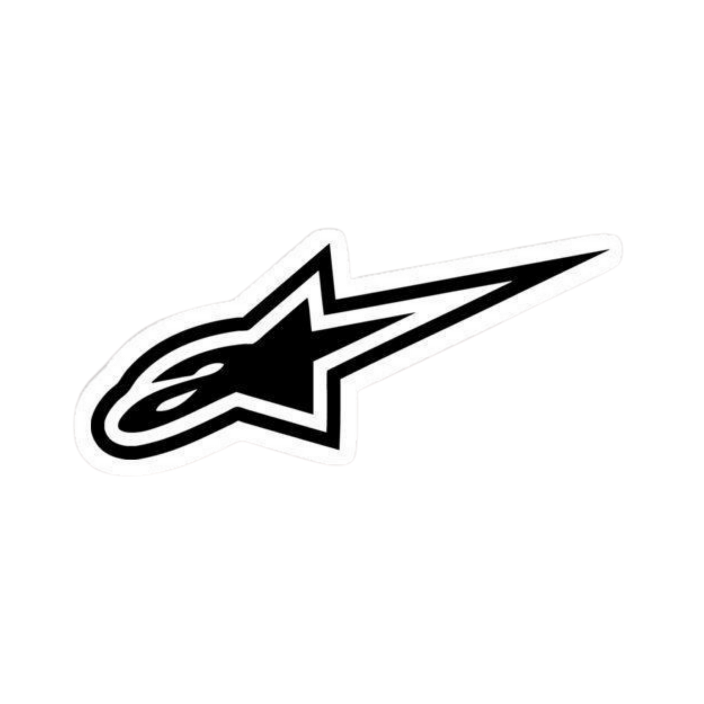 Alpinestars Logo Vinyl Sticker | Moto Sticker BD