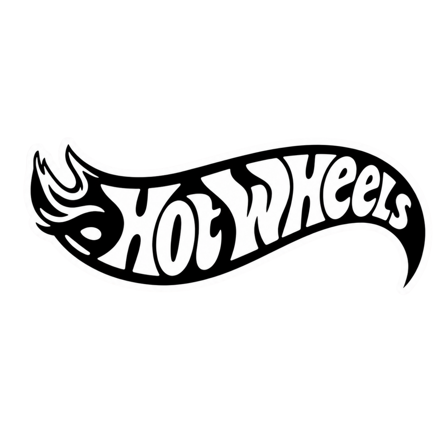 Hot Wheels Logo Vinyl Sticker | Moto Sticker BD