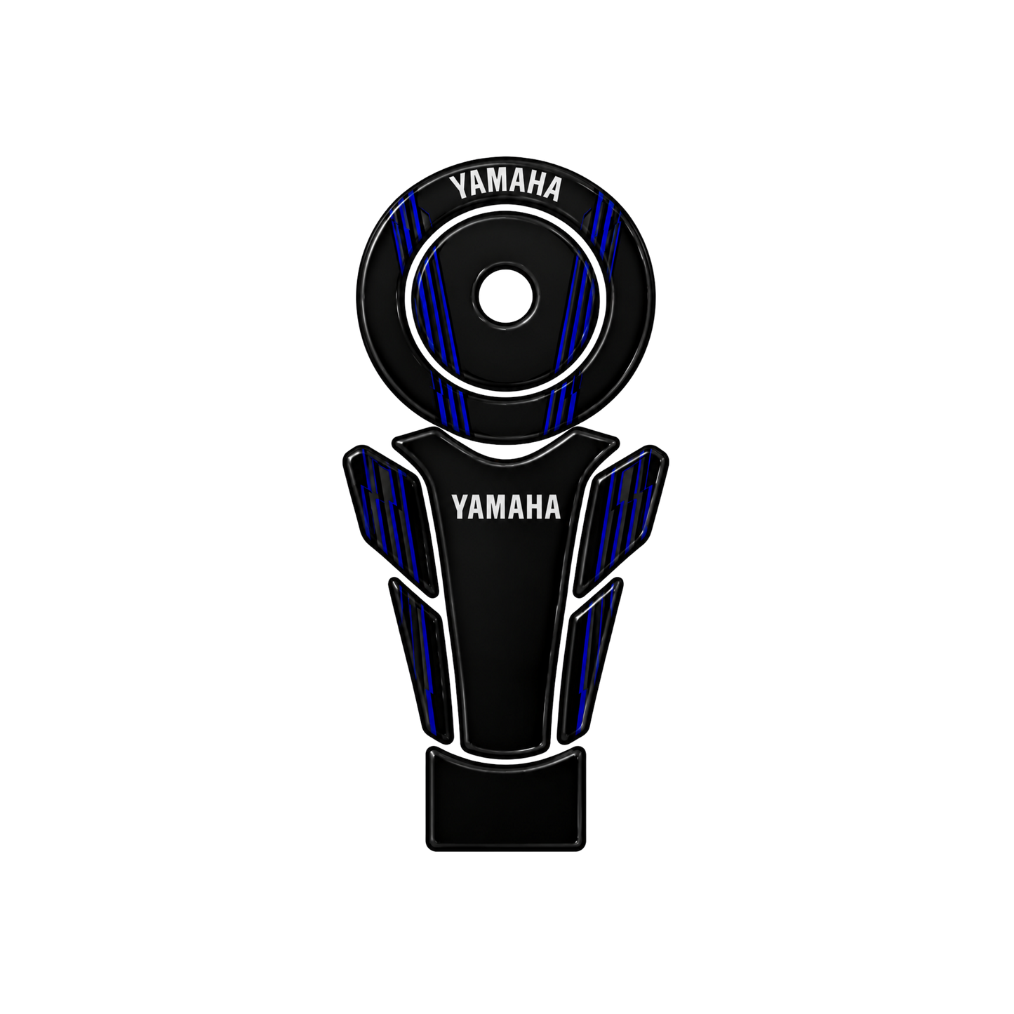 Yamaha Blue Lightning Ambush Vinyl Sticker | Moto Sticker BD