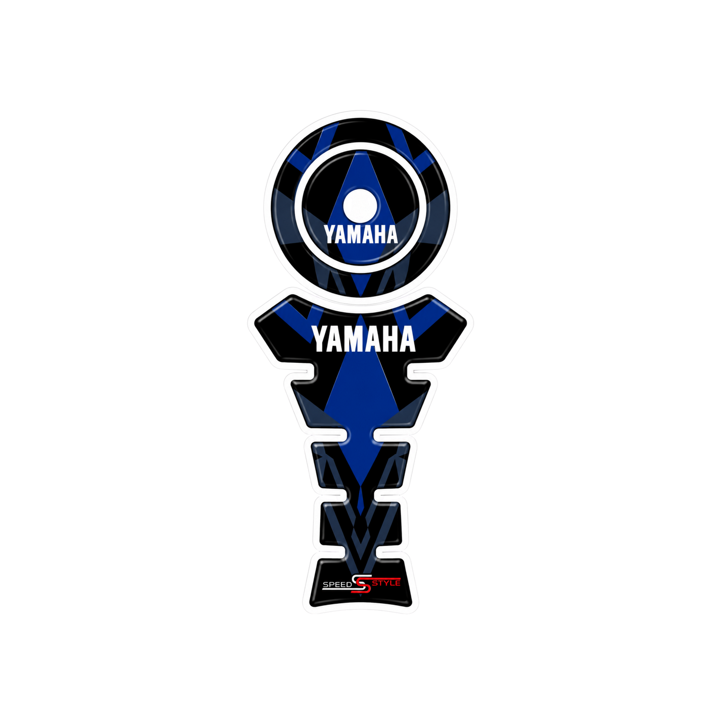 Yamaha Blue Speed Style Ambush Vinyl Sticker | Moto Sticker BD