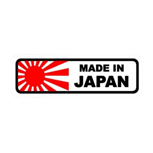 Made in Japan Rising Sun Vinyl Sticker | Moto Sticker BD