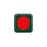 Bangladesh Flag Ambush Vinyl Sticker | Moto Sticker BD