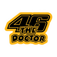 46 The Doctor Yellow Vinyl Sticker | Moto Sticker BD