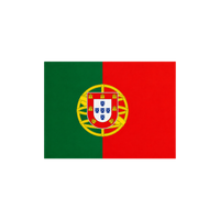 Portugal Flag Radiant Vinyl Sticker | Moto Sticker BD