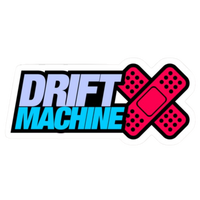Drift Machine Band-Aid Vinyl Sticker | Moto Sticker BD