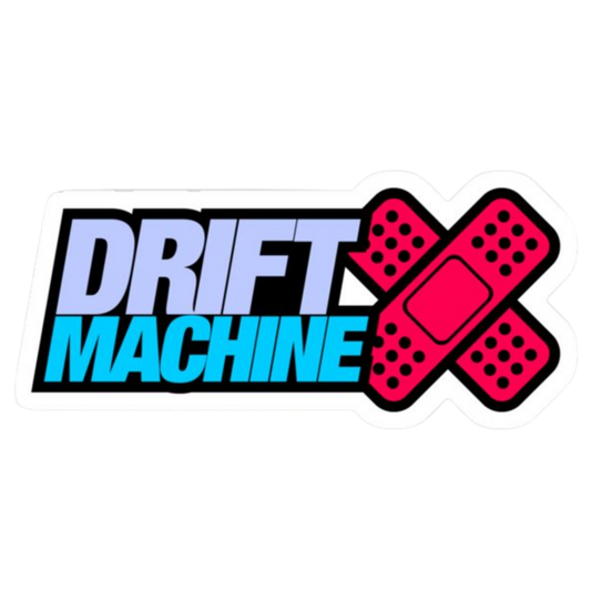 Drift Machine Band-Aid Vinyl Sticker | Moto Sticker BD