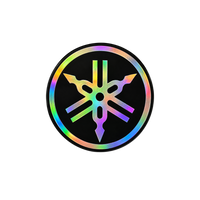 Yamaha Holographic Reflective Ambush Vinyl Sticker | Moto Sticker BD