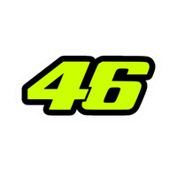 46 The Doctor V2 Vinyl Sticker | Moto Sticker BD