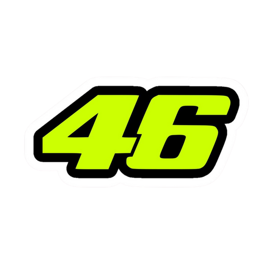 46 The Doctor V2 Vinyl Sticker | Moto Sticker BD