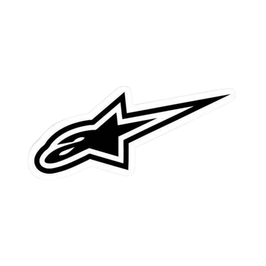 Alpinestars Logo Vinyl Sticker | Moto Sticker BD