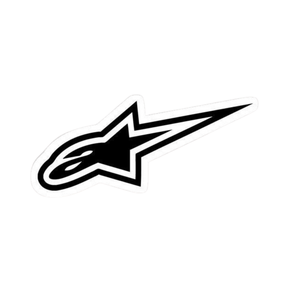 Alpinestars Logo Vinyl Sticker | Moto Sticker BD