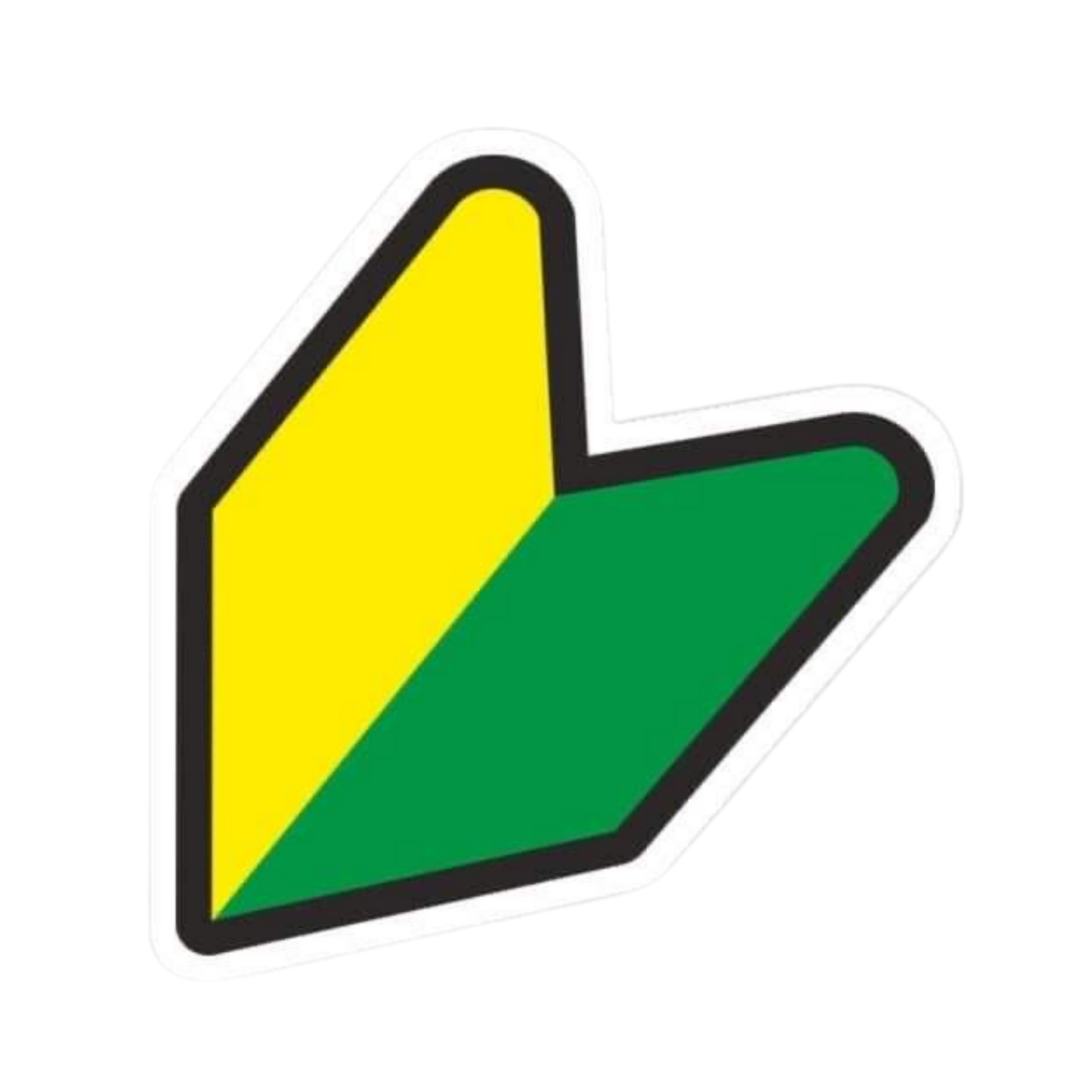 JDM Wakaba Leaf Vinyl Sticker | Moto Sticker BD