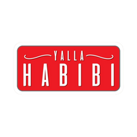 Yalla Habibi Typography Vinyl Sticker | Moto Sticker BD