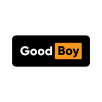 Good Boy Logo Parody Car Bumper Vinyl Sticker | Moto Sticker BD