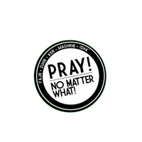 Pray No Matter What 5 Waqt Islamic Vinyl Sticker | Moto Sticker BD