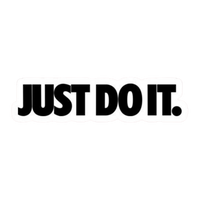 Just Do It Vinyl Sticker | Moto Sticker BD