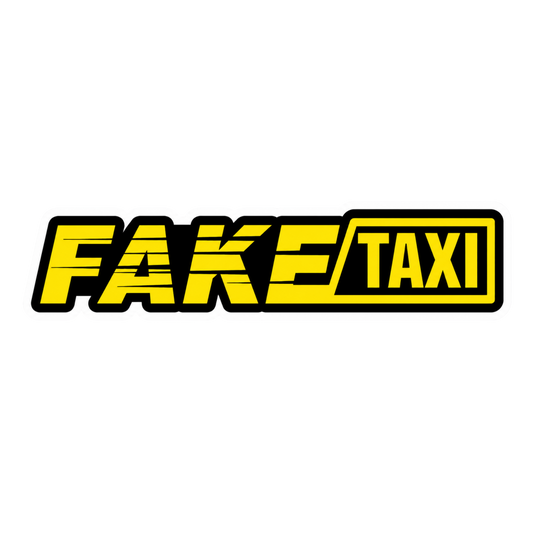 Fake Taxi Car Bumper Vinyl Sticker | Moto Sticker BD
