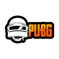 PUBG Helmet Vinyl Sticker | Moto Sticker BD