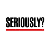 Seriously? Text Decal Car Bumper Vinyl Sticker | Moto Sticker BD