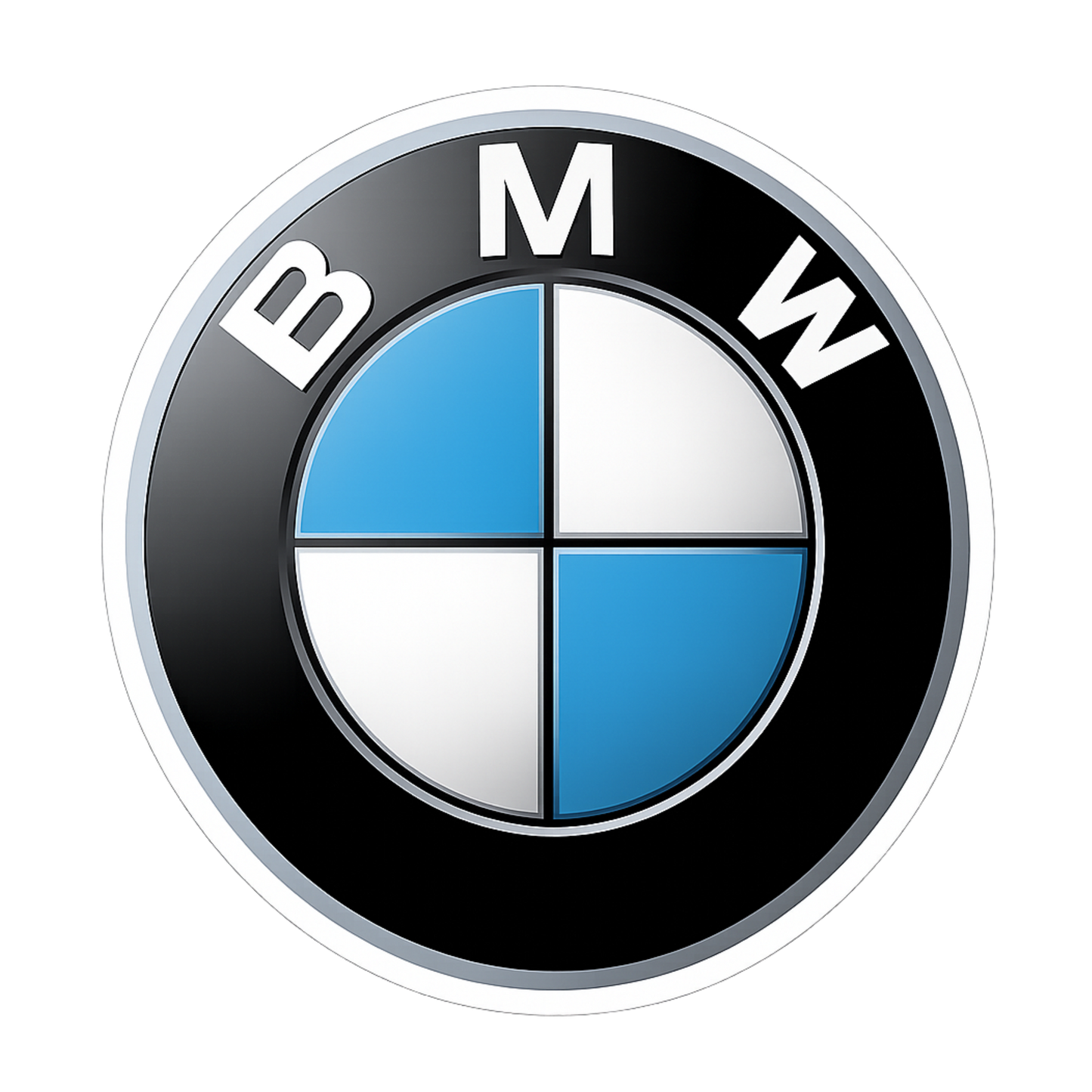 BMW Brand Logo Vinyl Sticker | Moto Sticker BD