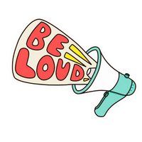 Be Loud Lady Biker Vinyl Sticker | Moto Sticker BD
