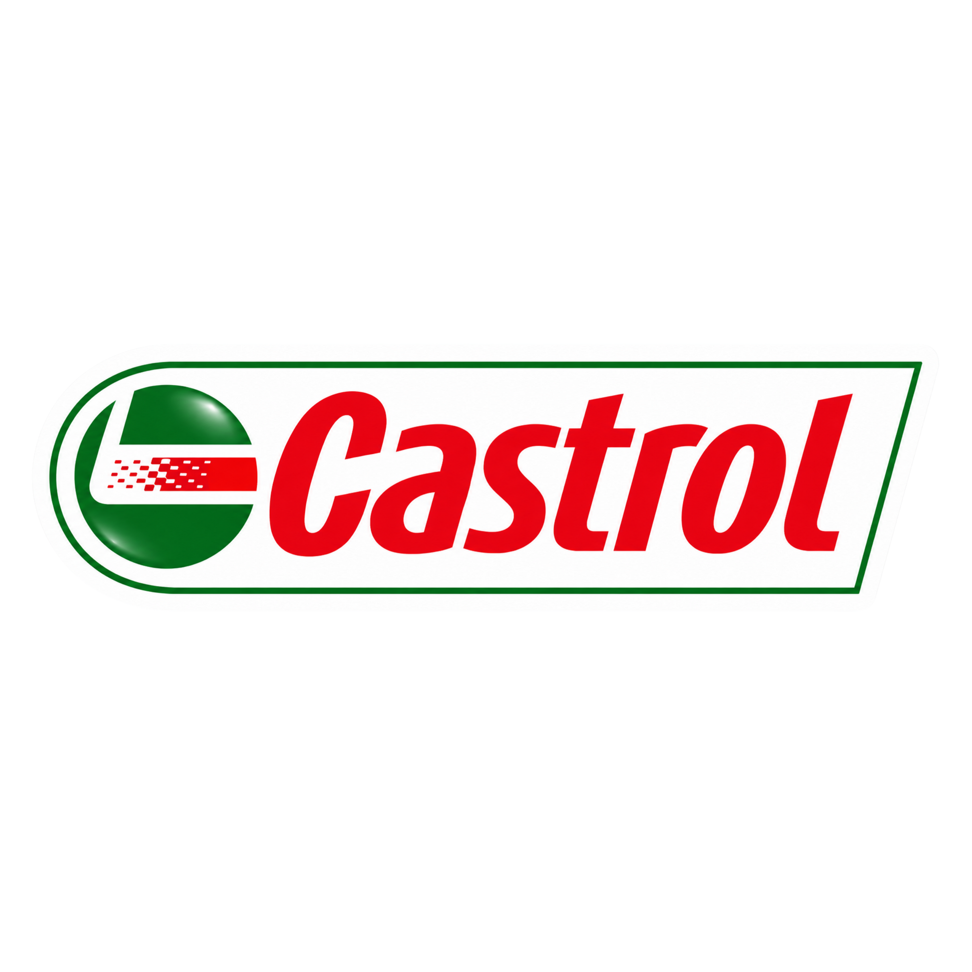 Castrol Brand Logo Vinyl Sticker | Moto Sticker BD