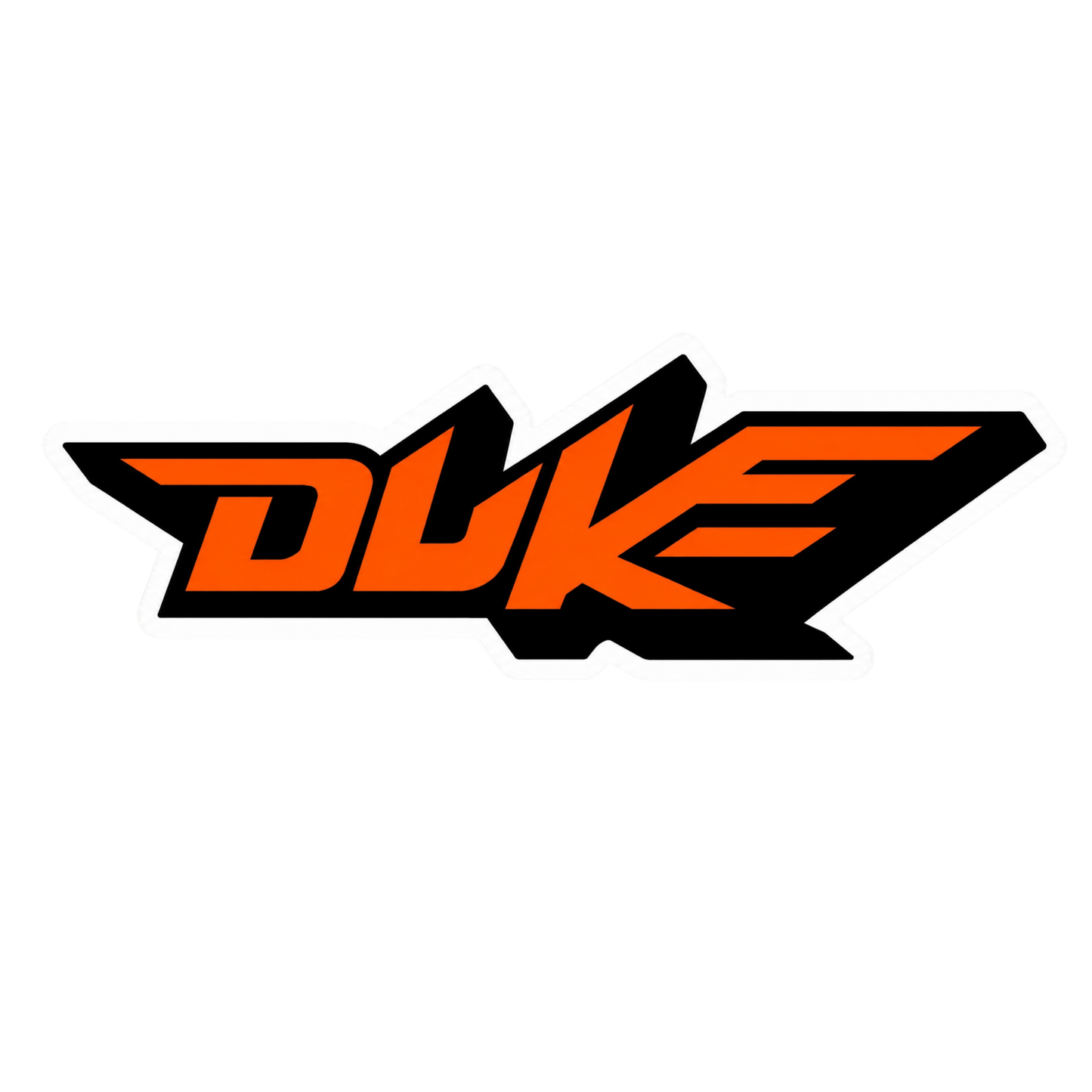 KTM Duke Brand Logo Vinyl Sticker | Moto Sticker BD