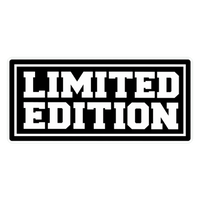 Limited Edition Classic Bold Car Bumper Vinyl Sticker | Moto Sticker BD