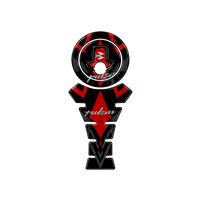 Pulsar Red Arrow Tank Pad Vinyl Sticker | Moto Sticker BD