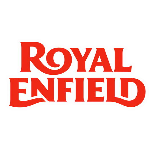 Royal Enfield Classic Red Vinyl Sticker | Moto Sticker BD