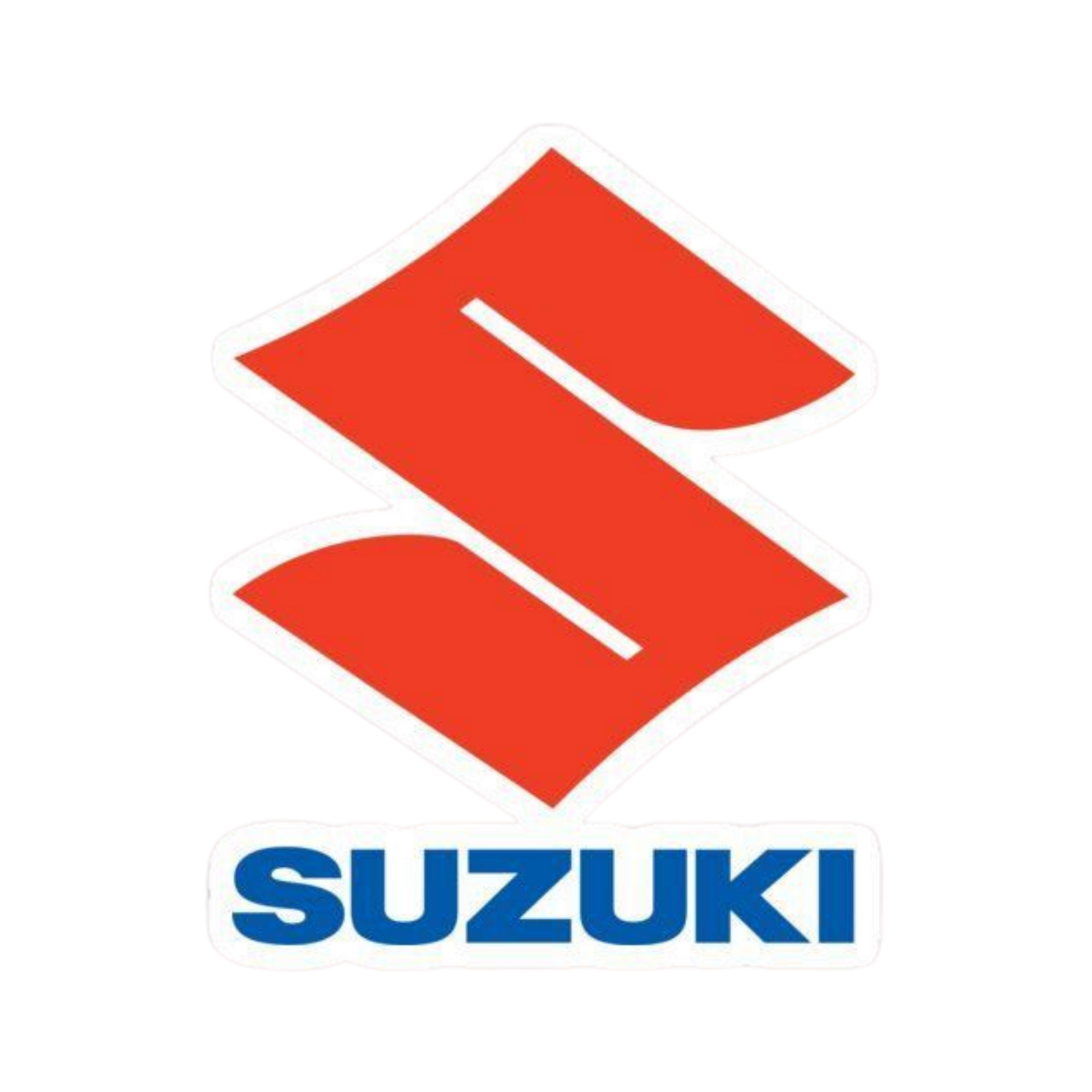 Suzuki Brand Logo Vinyl Sticker | Moto Sticker BD