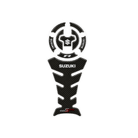 Suzuki FI Carbon Black Tank Pad Sticker Ambush Vinyl Sticker | Moto Sticker BD