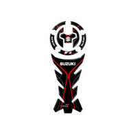 Suzuki FI Red Racing Tank Pad Sticker Ambush Vinyl Sticker | Moto Sticker BD