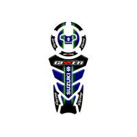 Suzuki Gixxer Racing Blue Tank Pad Sticker Ambush Vinyl Sticker | Moto Sticker BD