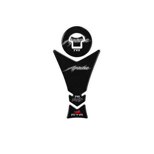 TVS Apache Carbon Black RTR Ambush Vinyl Sticker | Moto Sticker BD