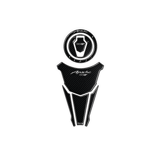 TVS Apache 160 4V Carbon Racing Ambush Vinyl Sticker | Moto Sticker BD