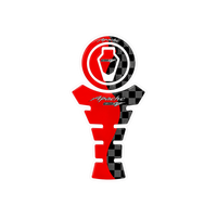 TVS Apache 160 4V Red Checker Ambush Vinyl Sticker | Moto Sticker BD