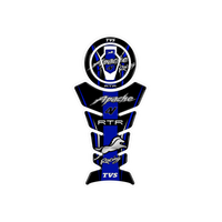 TVS Apache RTR Blue Racing Stripe Ambush Vinyl Sticker | Moto Sticker BD