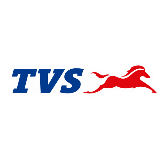 TVS Brand Logo Vinyl Sticker | Moto Sticker BD