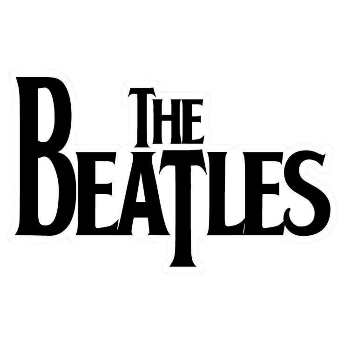 The Beatles Band Logo Vinyl Sticker | Moto Sticker BD