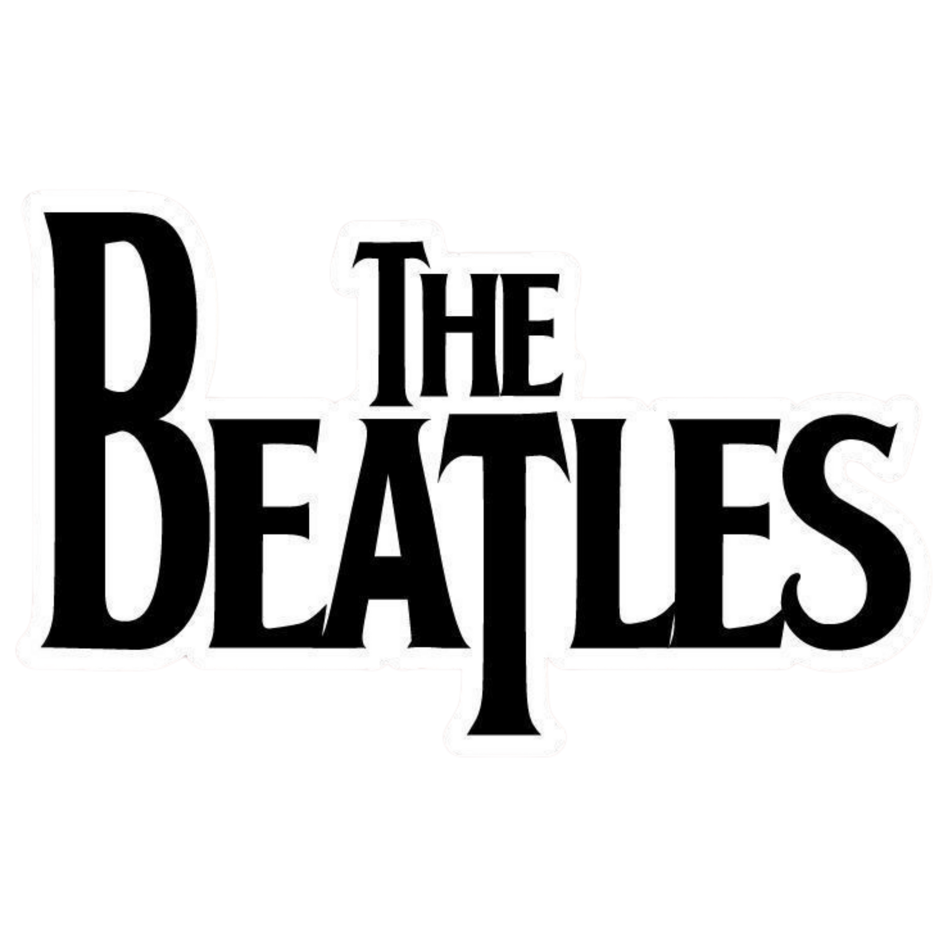 The Beatles Band Logo Vinyl Sticker | Moto Sticker BD