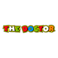The Doctor Rossi Logo Vinyl Sticker | Moto Sticker BD
