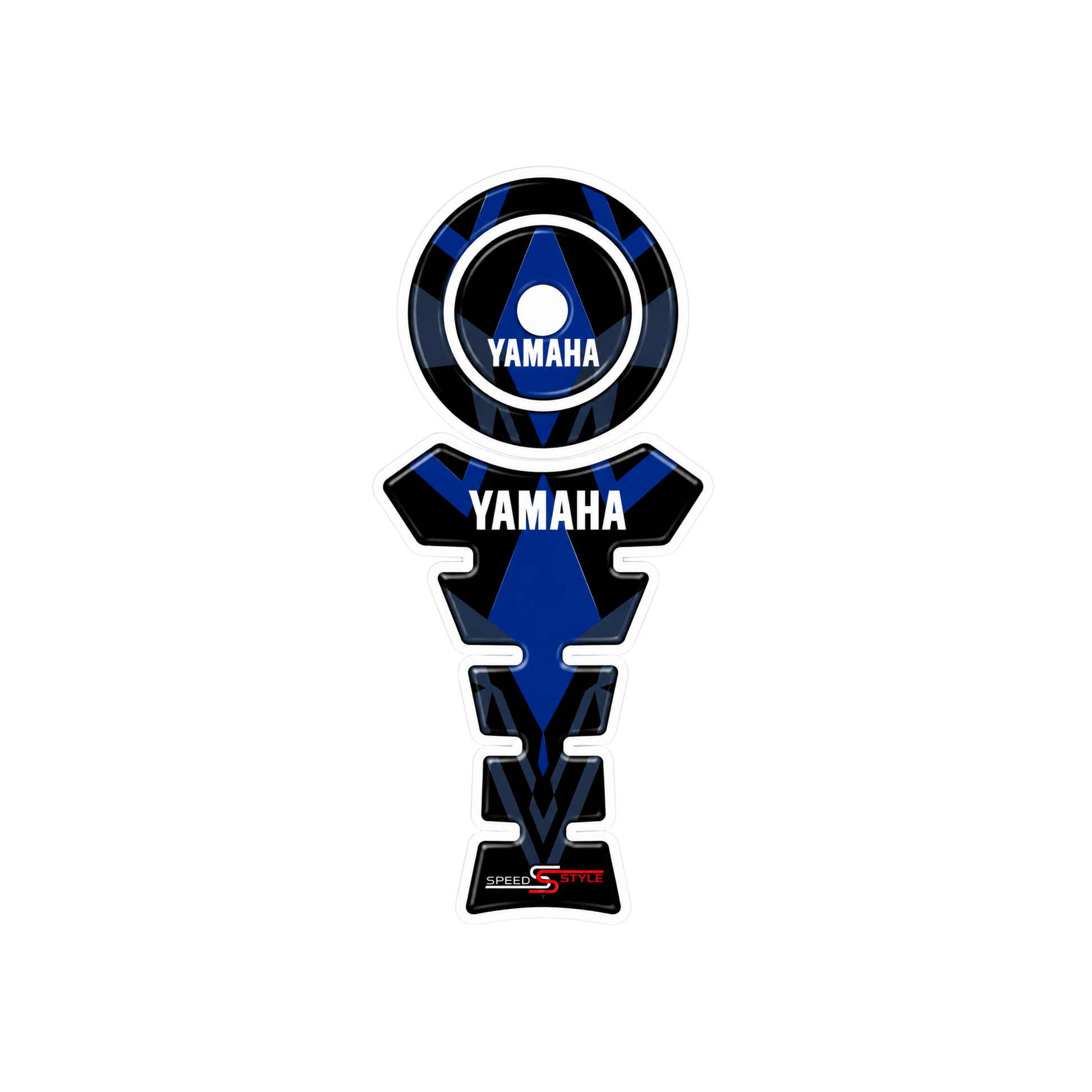 Yamaha Blue Speed Style Ambush Vinyl Sticker | Moto Sticker BD