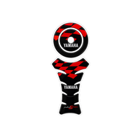 Yamaha Carbon Red Racing Ambush Vinyl Sticker | Moto Sticker BD