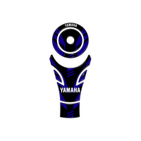 Yamaha Dark Blue Tank Pad Ambush Vinyl Sticker | Moto Sticker BD
