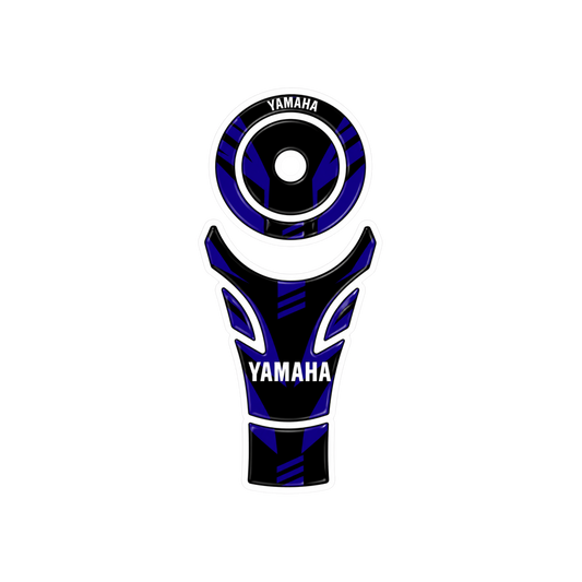 Yamaha Dark Blue Tank Pad Ambush Vinyl Sticker | Moto Sticker BD