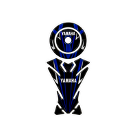 Yamaha Racing Blue Ambush Vinyl Sticker | Moto Sticker BD